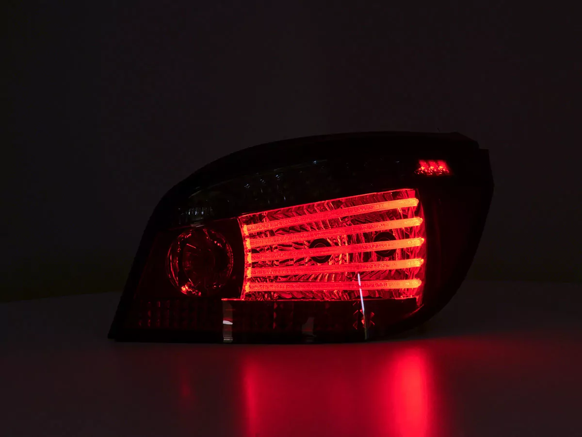 LED Rückleuchten BMW 5er E60 Limousine  03-07 rot/klar