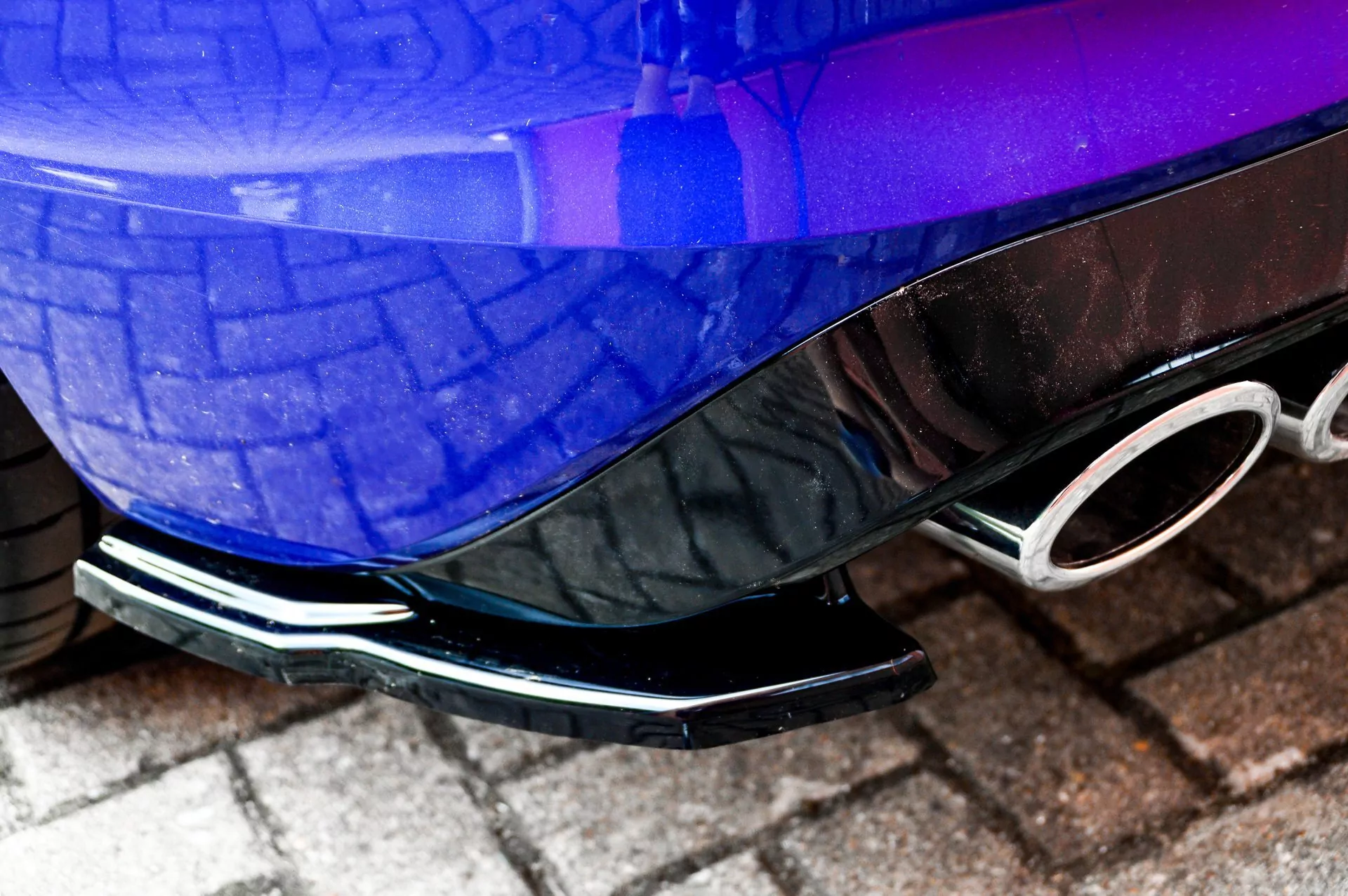 Heckansatz Seitenteile für VW Golf 8 R