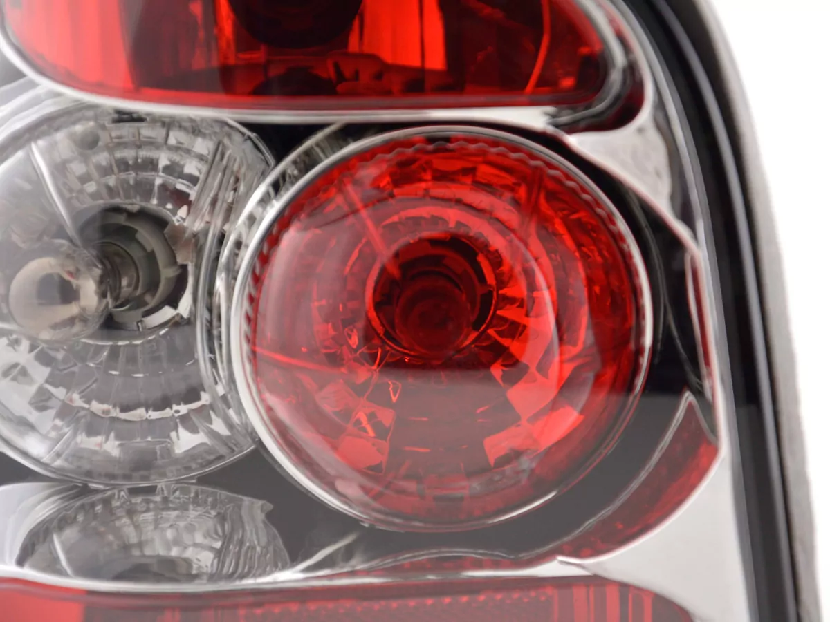 Rückleuchten Set VW Polo Typ 6N2 Bj. 99-01 chrom