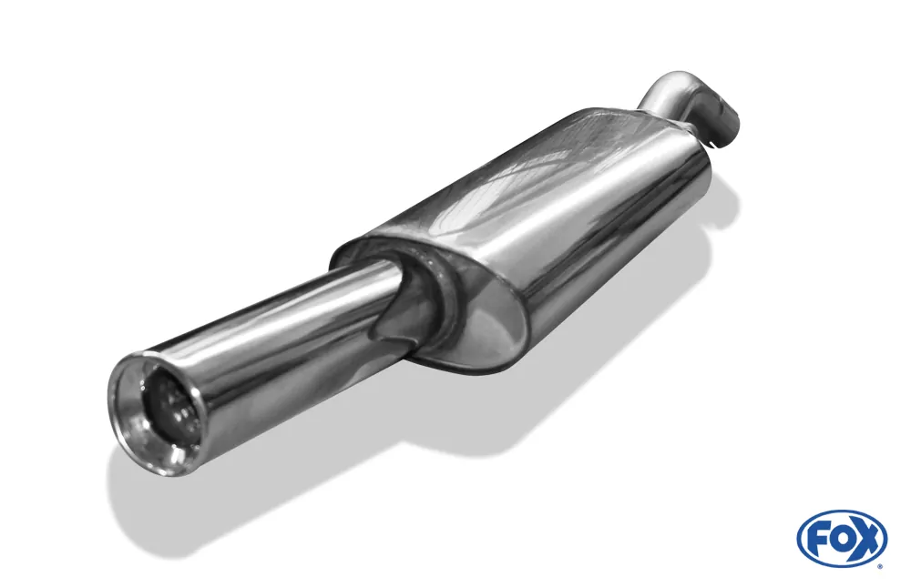 VW Corrado G60  Endschalldämpfer Ø55mm - 1x90 Typ 13