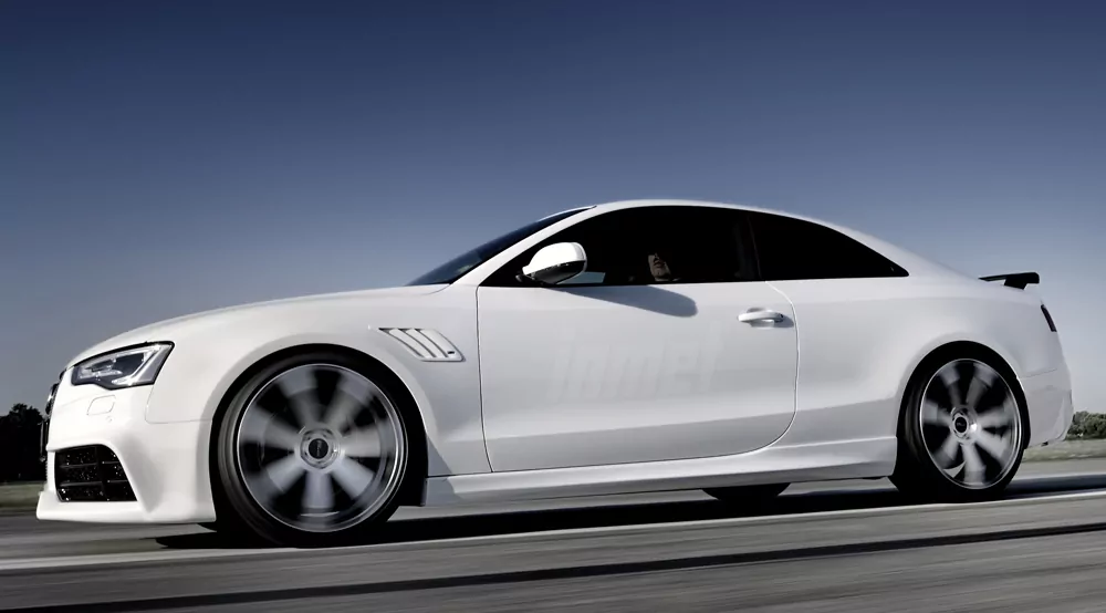 Rieger Seitenschweller für Audi A5 S5 (B8/B81) - Coupé 06.07-07.11 (bis Facelift) carbon optik