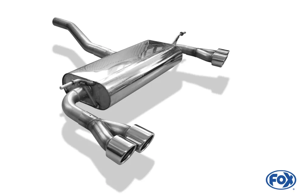 Mercedes A-Klasse W176 - Brabus Stoßstange  Endschalldämpfer quer Ausgang rechts/links - 2x76 Typ 16 rechts/links