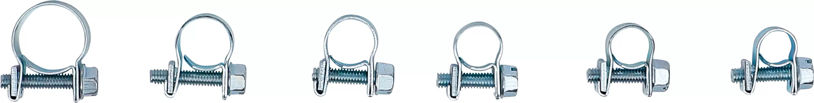 Schlauchklemmen-Sortiment | Ø 6 - 16 mm | 30-tlg.