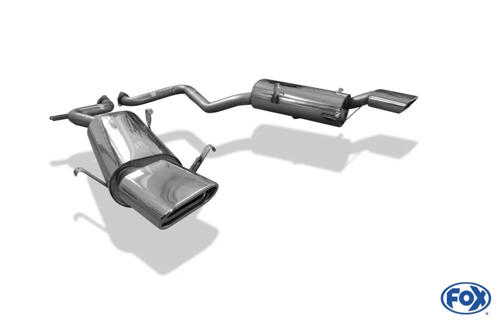 Maserati Ghibli II  Endschalldämpfer rechts/links  - 150x70 Typ 53 rechts/links