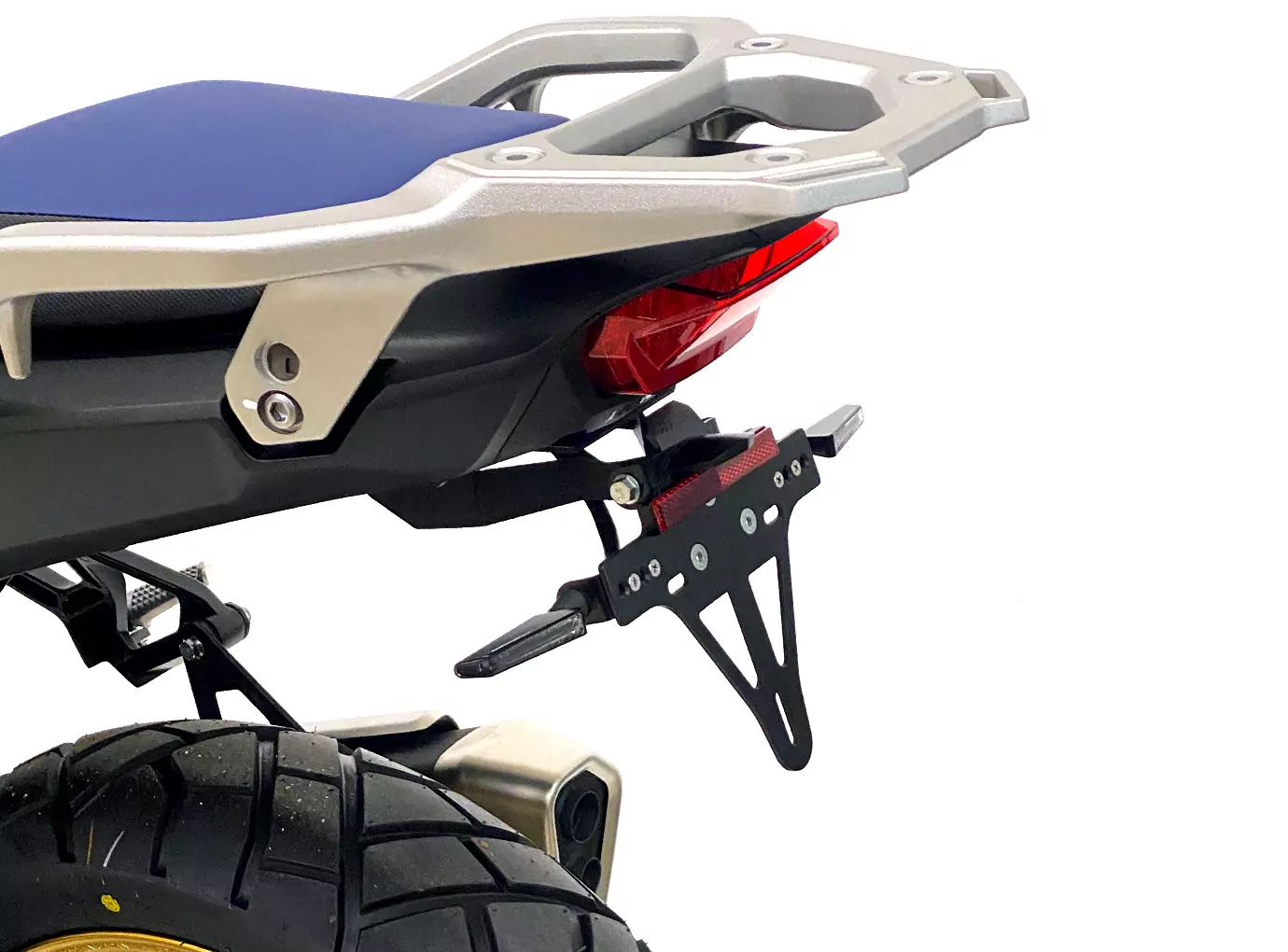 alpha Technik Kennzeichenhalter für Honda XL750 Transalp Typ RD16 Modelljahr 2023-