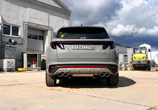 Hyundai Tucson NX4 - 4x2 & 4x4  Endschalldämpfer - 2x115x85 Typ 32 rechts/links