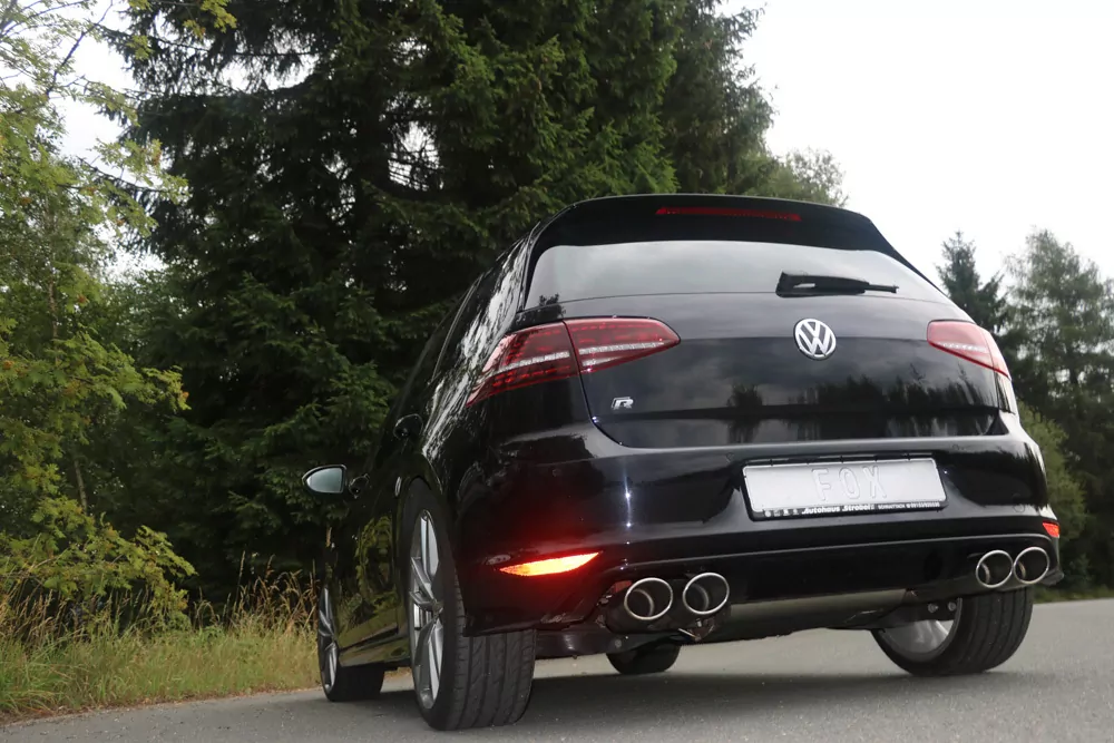 VW Golf VII R - 4-Motion  Endschalldämpfer rechts/links - 2x115x85 Typ 44 rechts/links
