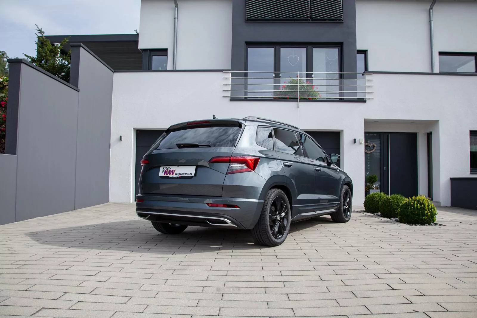 KW Gewindefahrwerk V1 inox VW TIGUAN II (AD1, 5N) Allrad 01/2016-