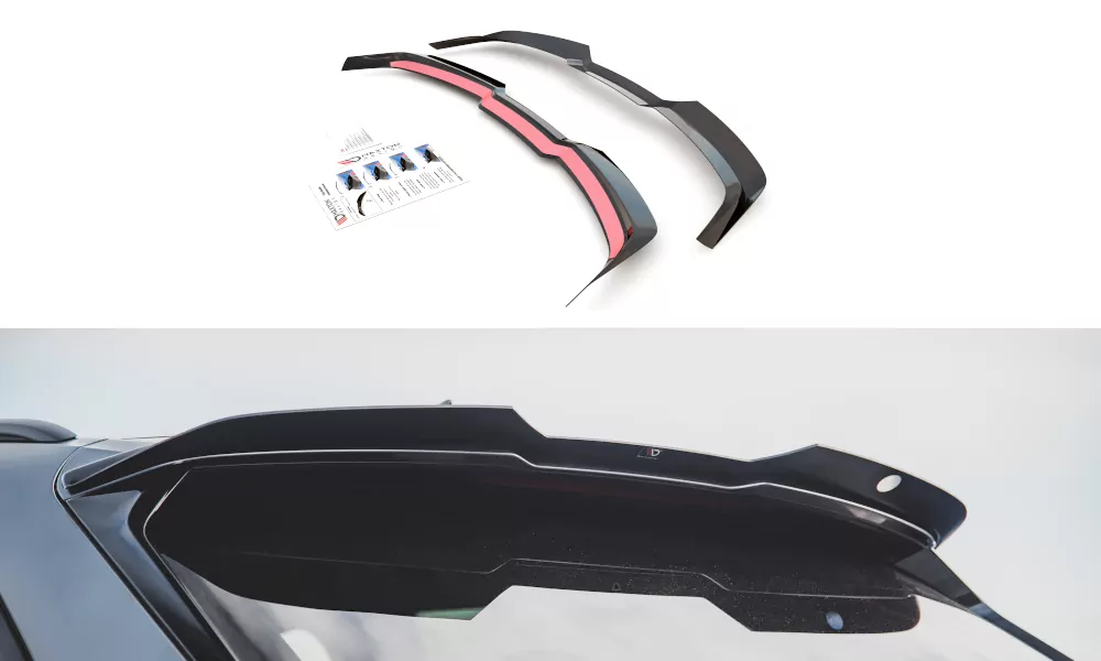 Spoiler CAP V.2 Passend Für Audi RS6 C8 Schwarz Hochglanz
