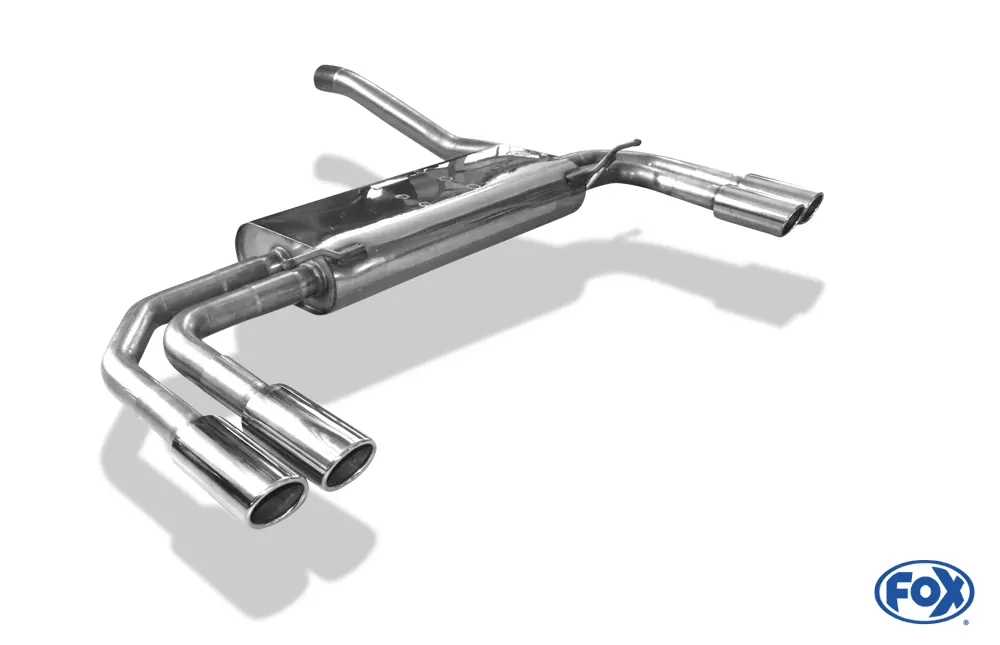 Mercedes Vito/ Viano - W639 (nicht Compact)  Endschalldämpfer quer Ausgang rechts/links - 2x88x74 Typ 32 rechts/links