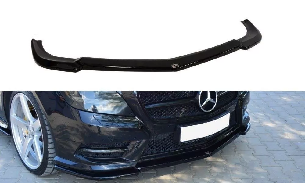 Front Ansatz Passend Für Passend Für MERCEDES CLS C218 AMG LINE Schwarz Hochglanz Schwarz Hochglanz