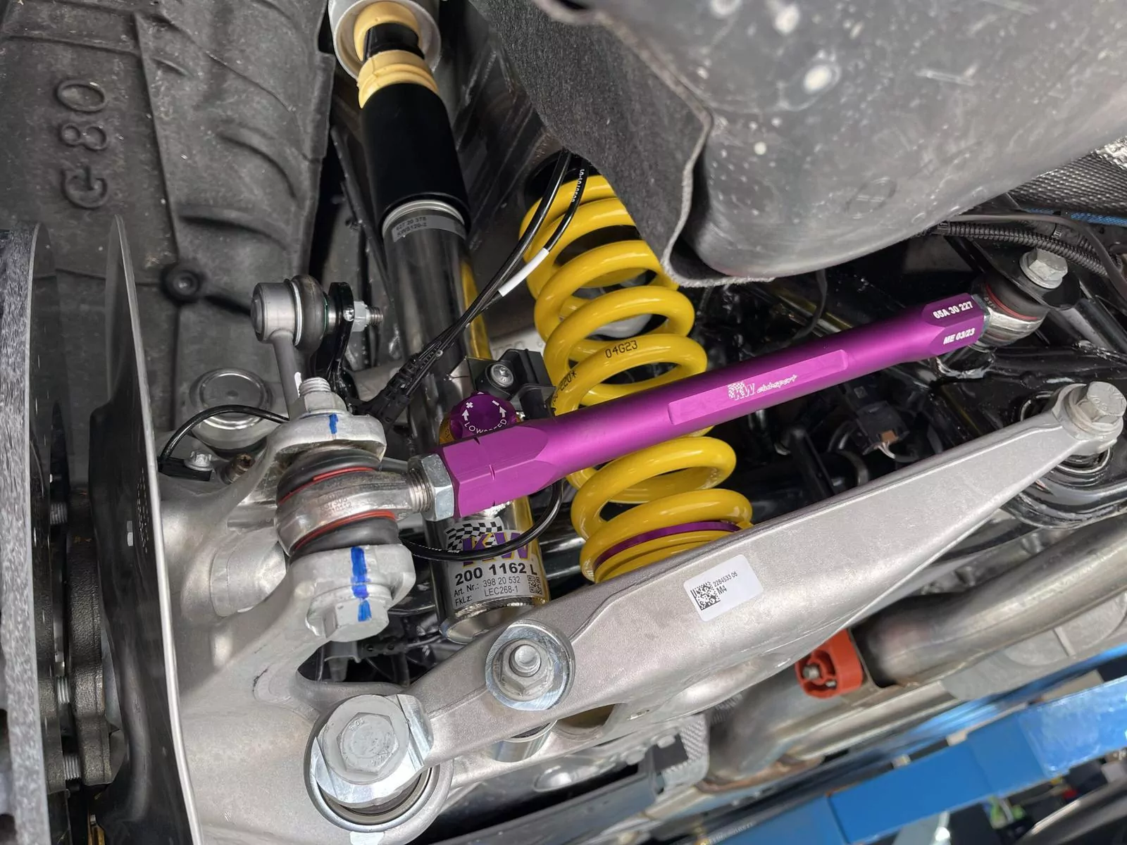 KW Clubsport Spurlenkersatz für die HA BMW 4er Coupe (G22, G82) 07/2020-