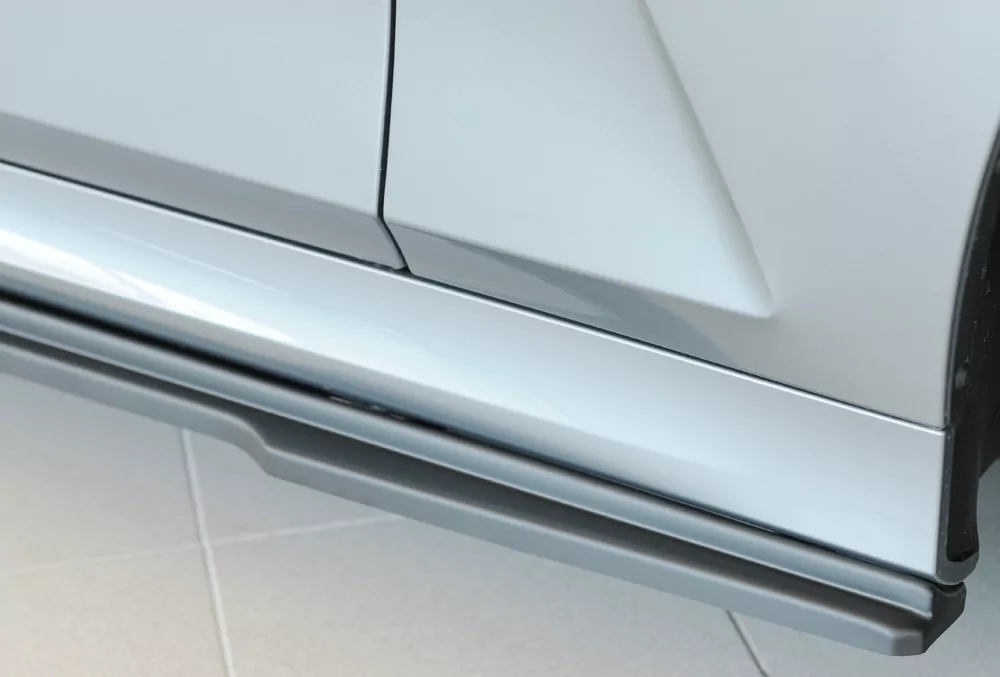 Rieger Seitenschweller rechts ansatz matt schwarz für BMW 3er G21  (G3K) Touring 07.22- (ab Facelift) LCI