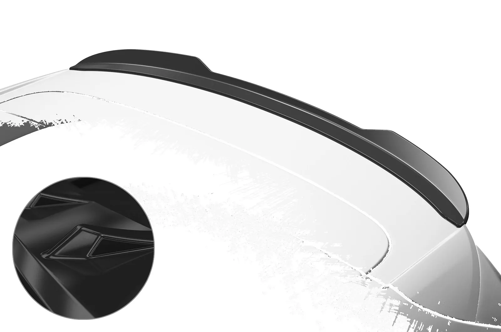 Heckflügel mit ABE für Ford Puma '20 Glossy (schwarz hochglanz)