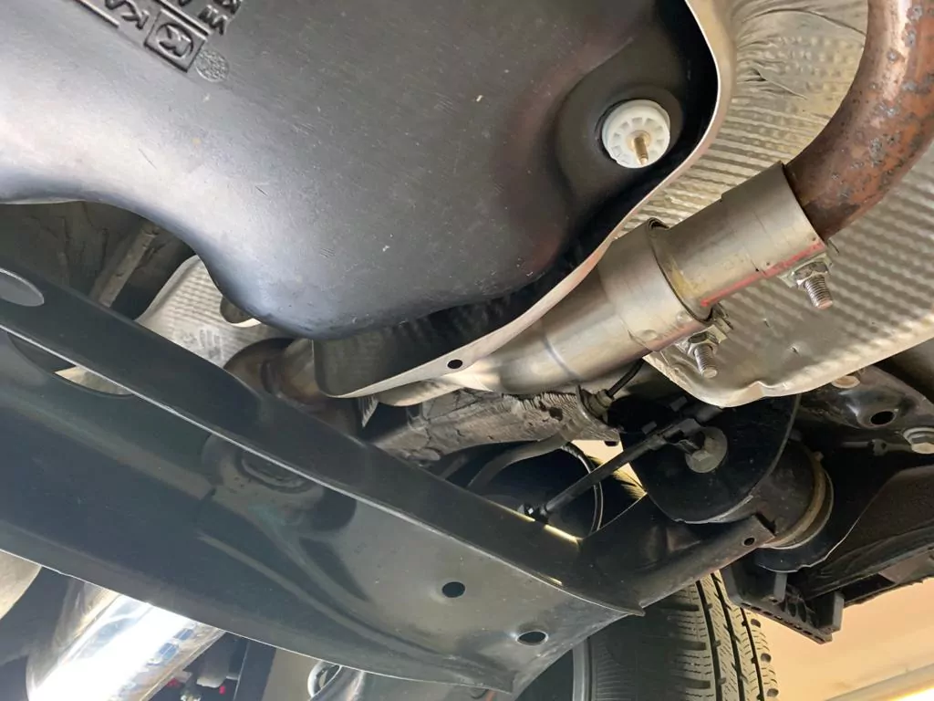 Opel Astra J Sports Tourer 1,4l  Endschalldämpfer quer Ausgang rechts/links - 115x85 Typ 32 rechts/links