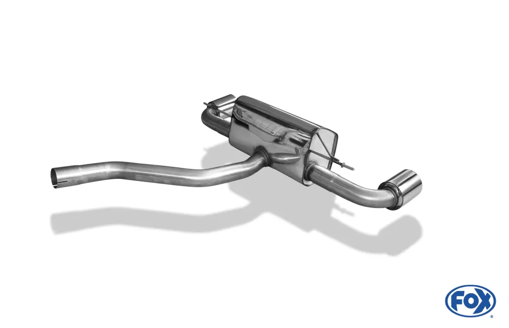 BMW F20/F21 - 120d  Endschalldämpfer quer Ausgang rechts/links - 1x100 Typ 10 rechts/links