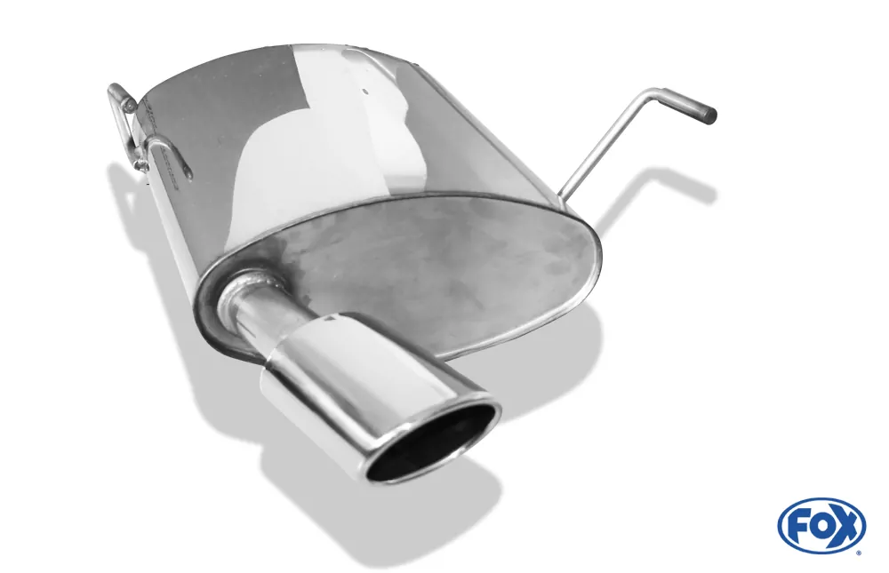 Peugeot 206 SW  Endschalldämpfer - 106x71 Typ 32