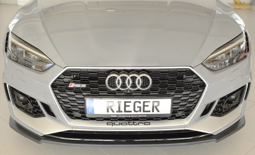 Rieger Spoilerschwert für Audi RS5 (B9/F5) - Coupe 03.17-02.20 (bis Facelift) carbon optik