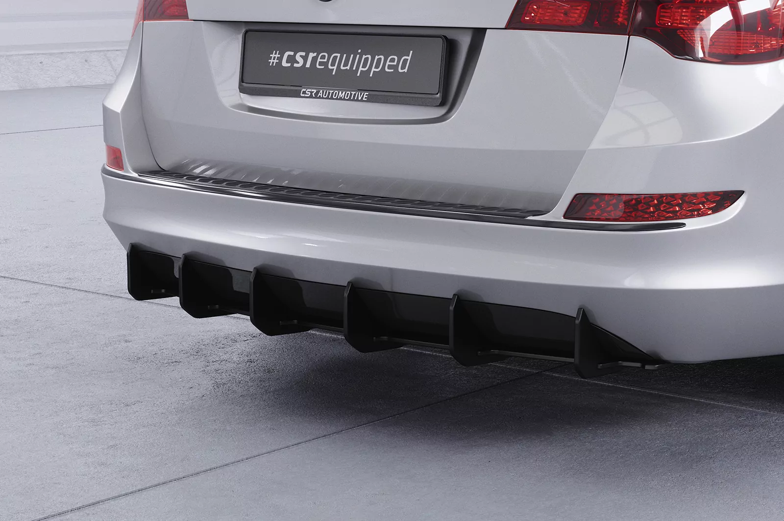 Racing Diffusor / Heckansatz für Opel Astra J Sports Tourer HA425