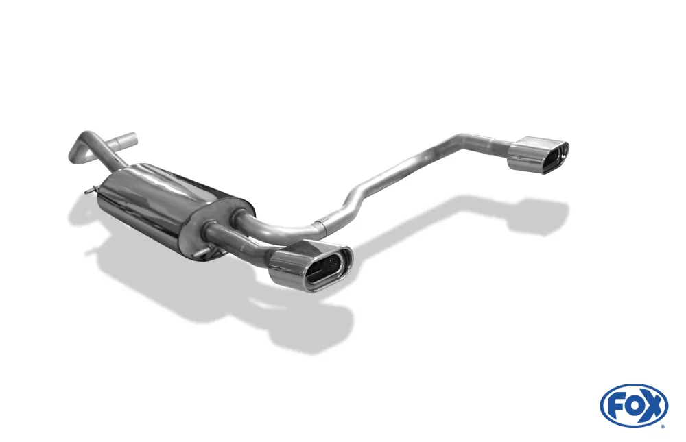 Audi A4 Typ B5  Endschalldämpfer Ausgang rechts/links - 135x80 Typ 53 rechts/links