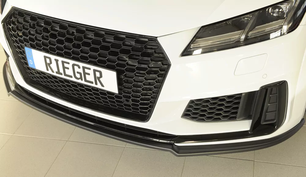 Rieger Spoilerschwert für Audi TTS (8J-FV/8S) | Roadster 09.18- (ab Facelift) für orig. S-Line-Frontschürze