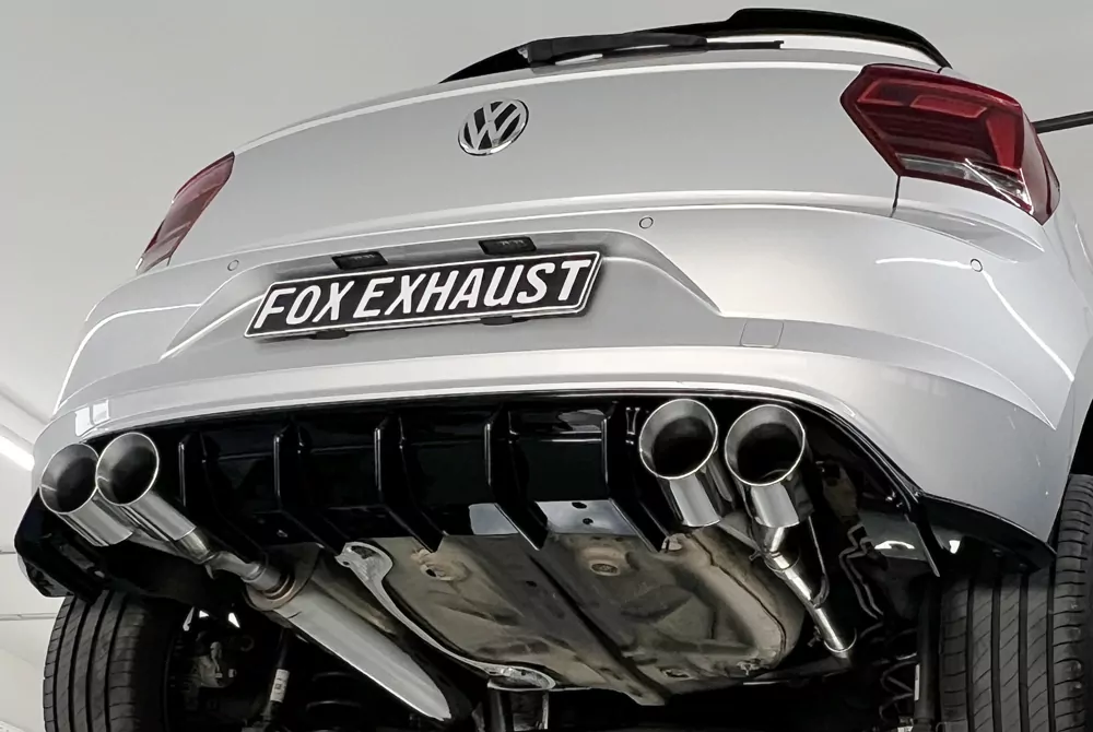 FOX Sport-ESD links/rechts, 4x 100mm ø (Typ 25) für VW Polo (AW) R-Line, 1.0l 70/85kW  ab BJ: 2017