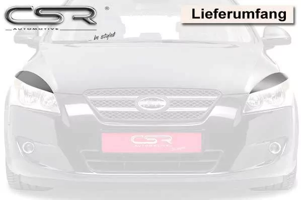 Scheinwerferblenden für Kia Cee´d / Cee´d SW (ED) SB204