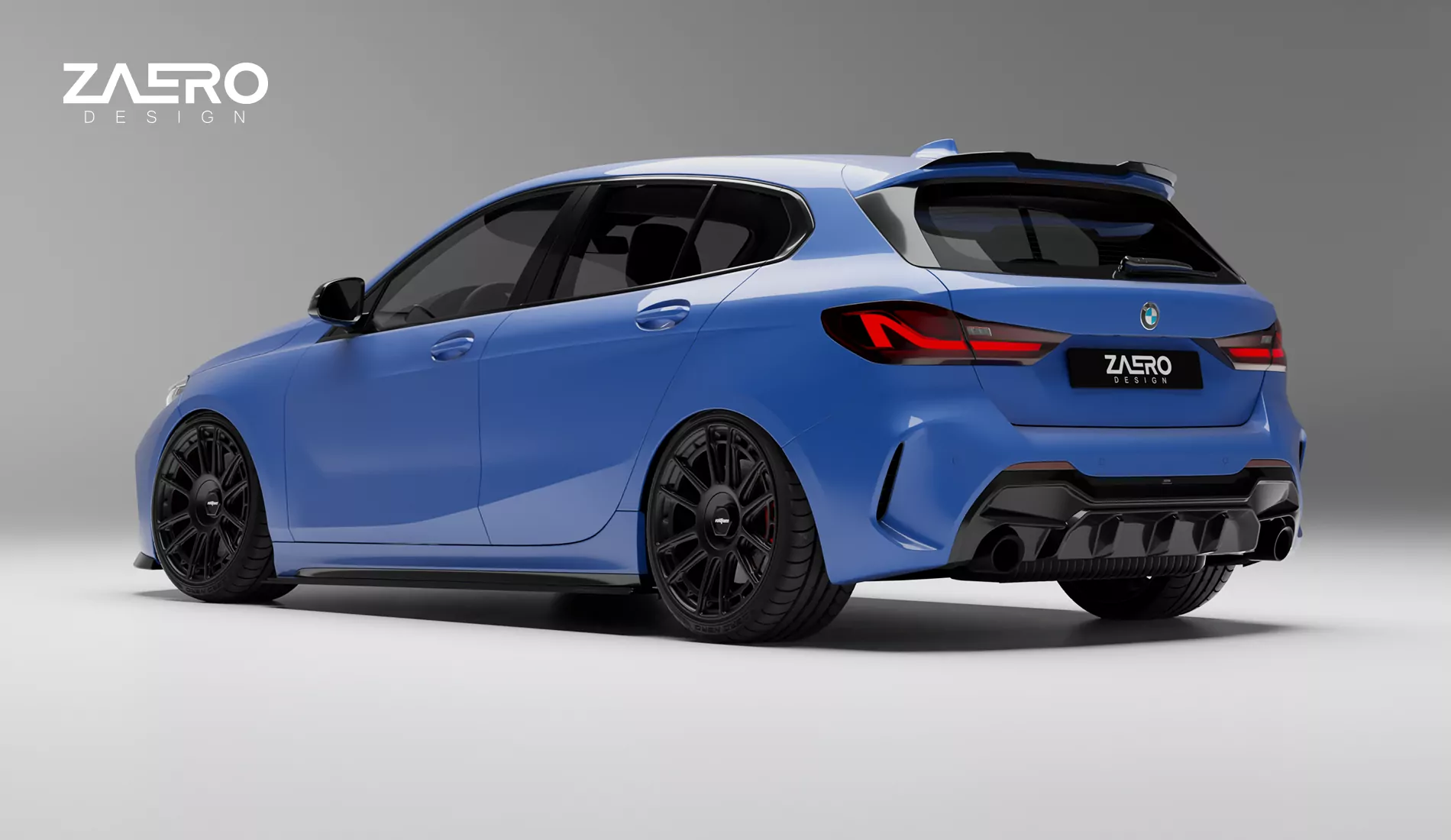 EVO-1 Diffusor für BMW 1er F40 - 120 | 125 | 128ti | M135