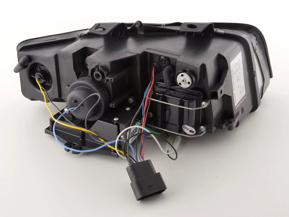 Scheinwerfer Set Daylight LED Tagfahrlicht Audi A4 Typ 8E Bj. 01-04 chrom