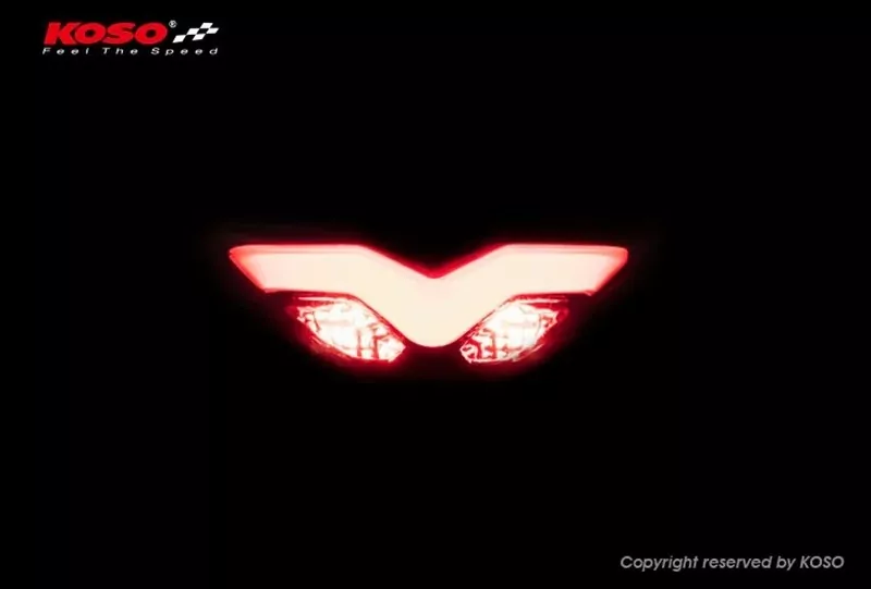 KOSO LED Rücklicht GT-03, ohne Halter E-geprüft