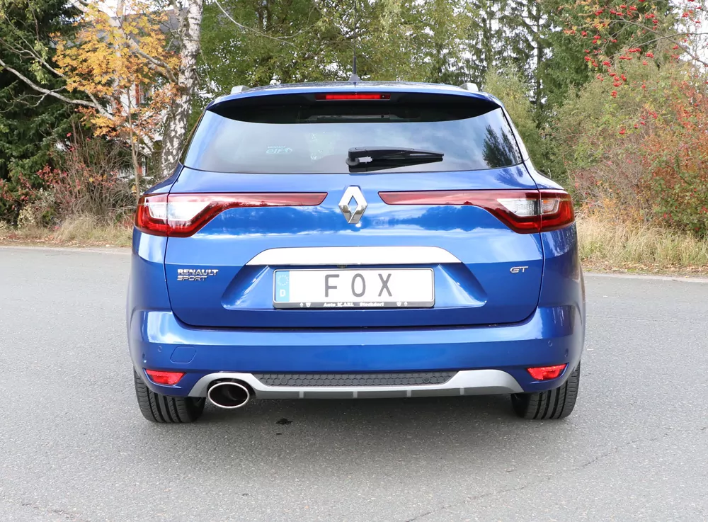 Renault Megane IV Grandtour  Endschalldämpfer - 140x90 Typ 32