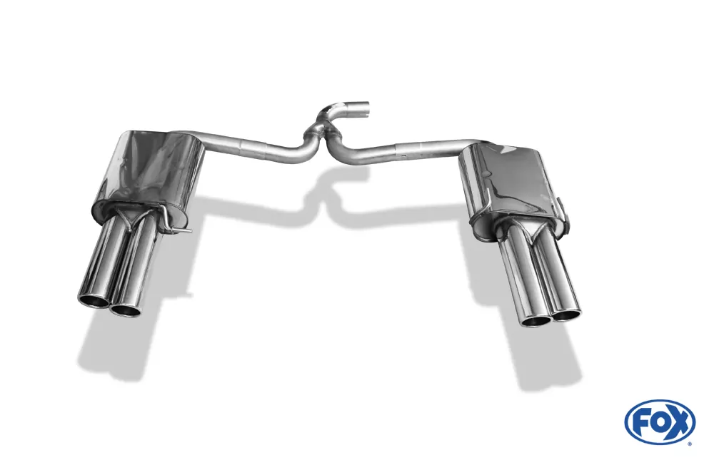 Skoda Superb 3T 4x4 3,6l  Endschalldämpfer rechts/links - 145x65 Typ 59 rechts/links