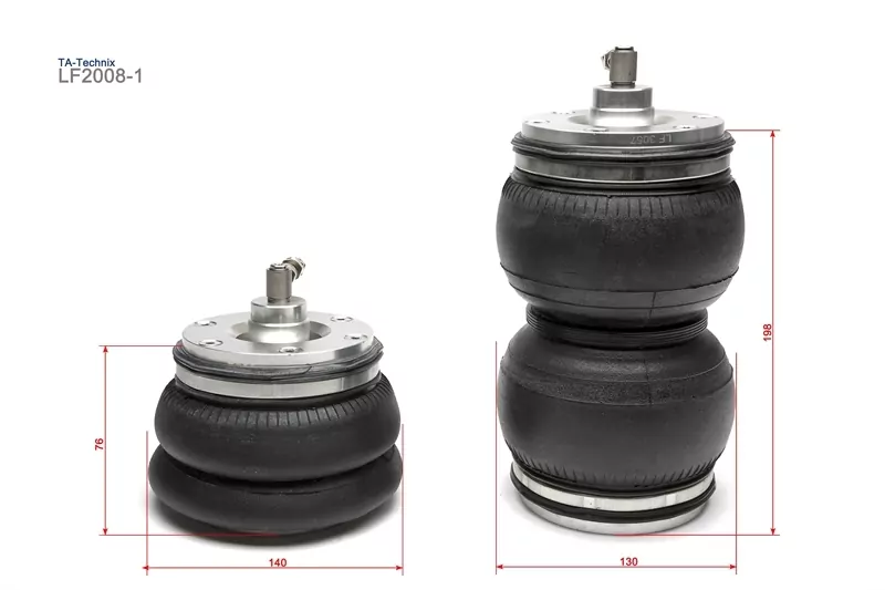 TA Technix Doppelfalten Luftbalg 190mm schmal