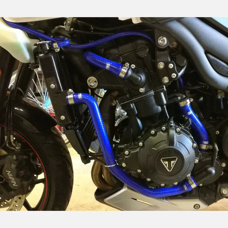 Samco Siliconschlauch Kit blau Triumph Tiger 1050 Sport