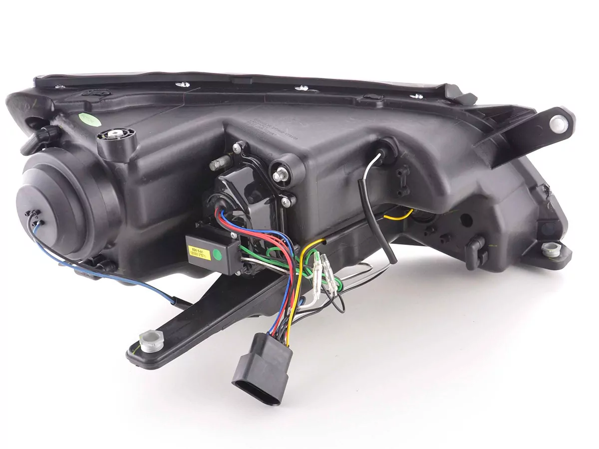 Scheinwerfer Set Daylight LED TFL-Optik VW Tiguan Bj. 07-11 chrom