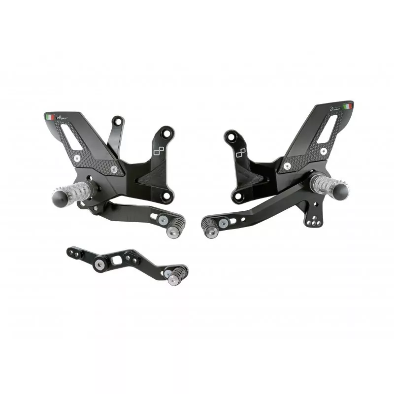 Lightech Fußrastenanlage RACE Kawasaki ZX-4 R / RR 2024-