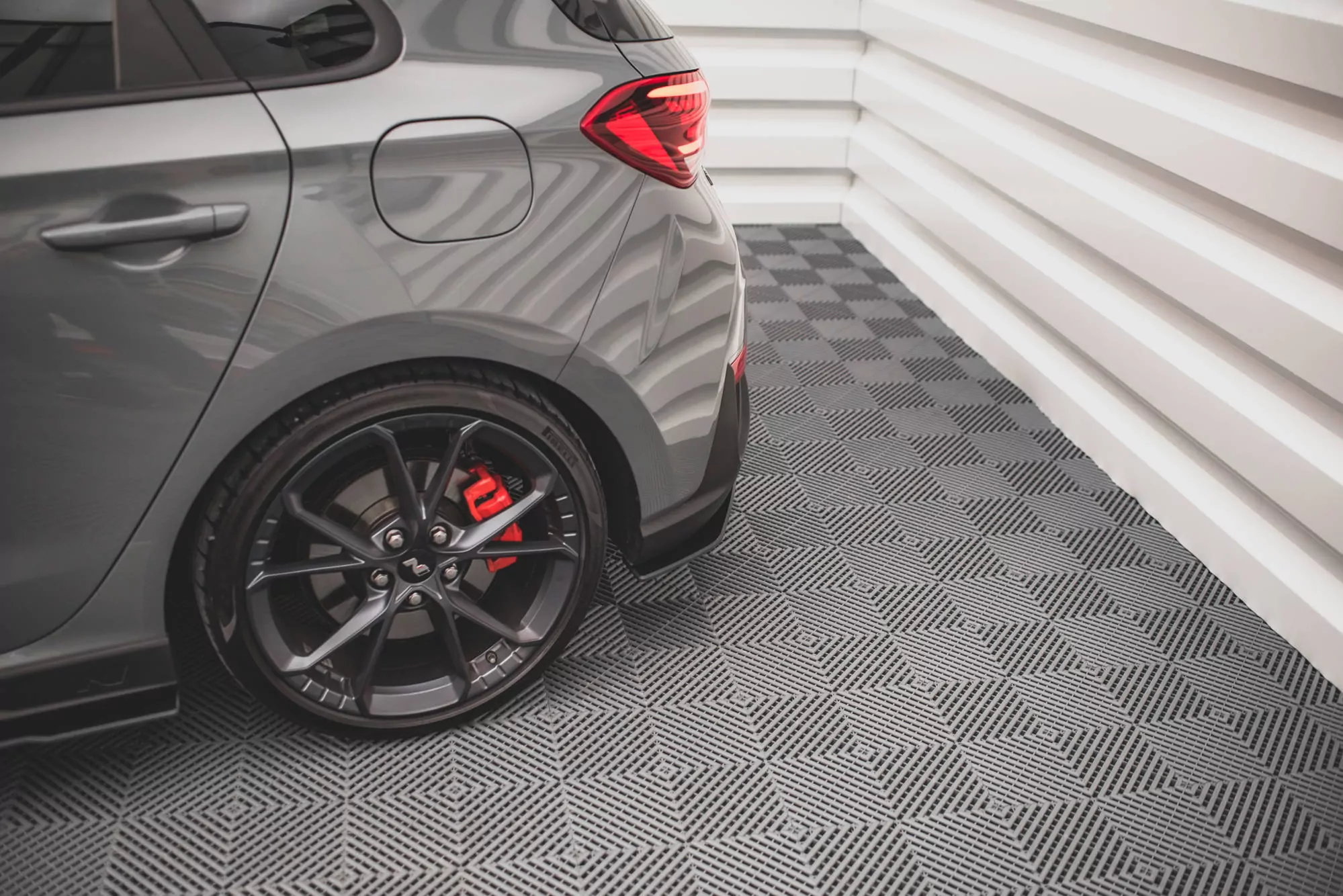 Street Pro Heck Ansatz Flaps Diffusor Für Hyundai I30 N Hatchback Mk3 Facelift