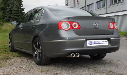 VW Passat 3C/ 3C CC - 4 Motion  Endschalldämpfer - 2x80 Typ 13