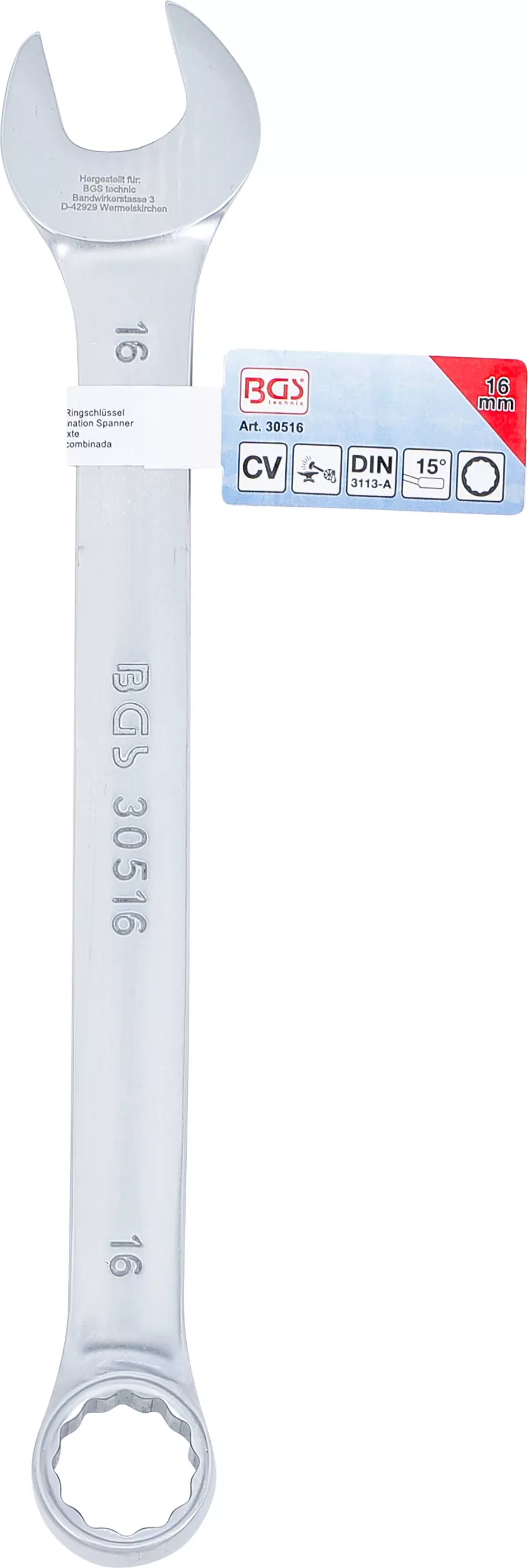 Maul-Ringschlüssel | SW 16 mm