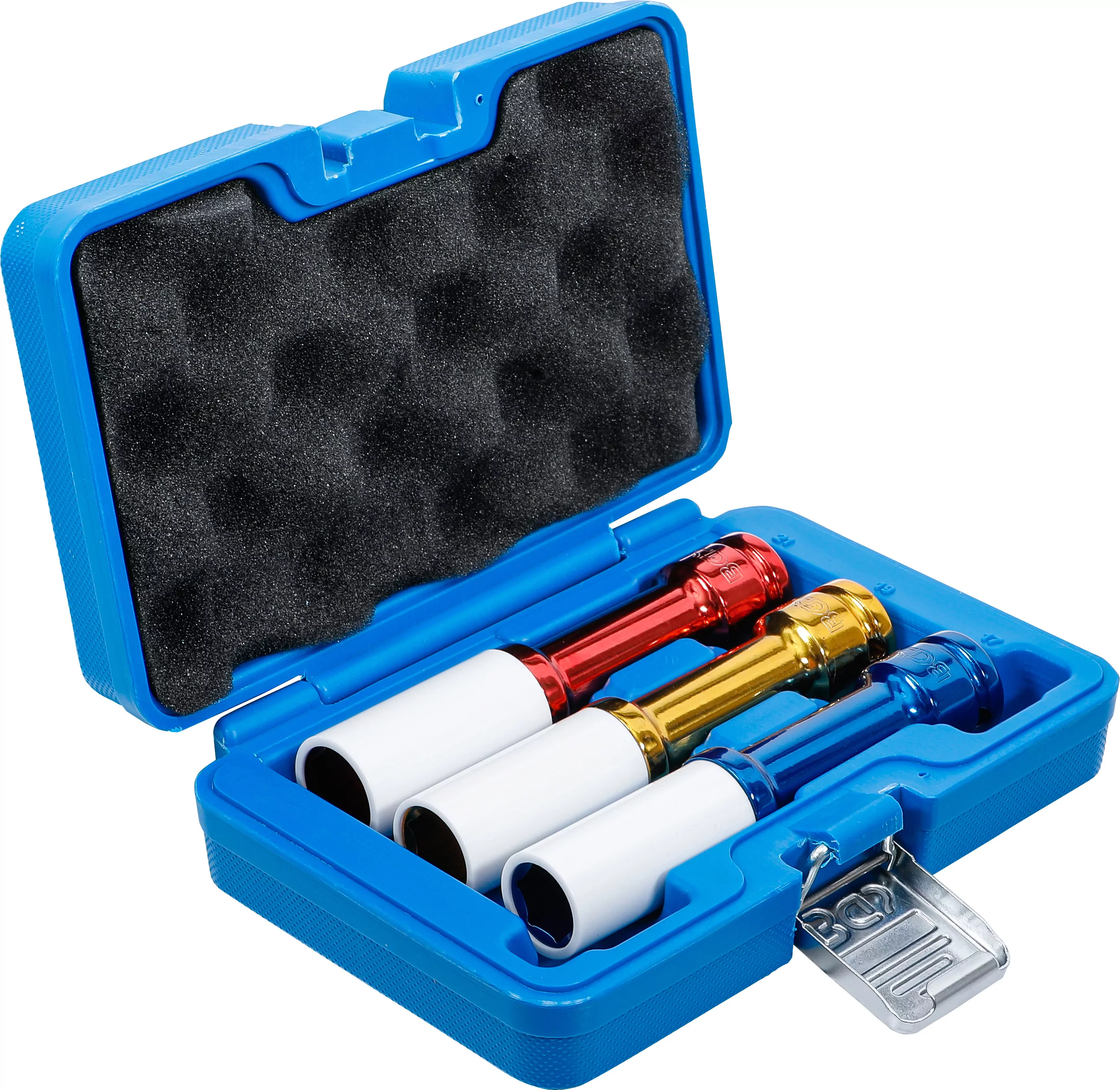 Kraft-Schoneinsatz-Satz | Antrieb Innenvierkant 12,5 mm (1/2") | 150 mm tief | SW 17 / 19 / 21 mm | 3-tlg.