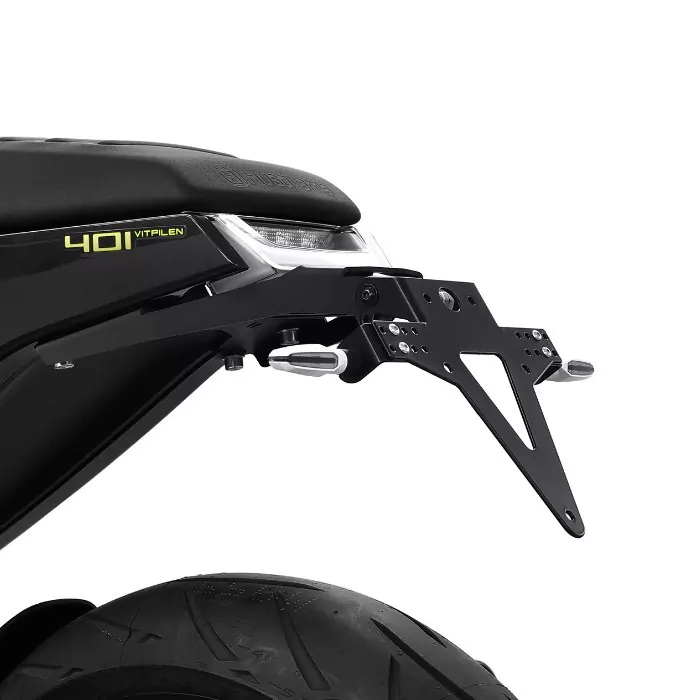 Kennzeichenhalter | HUSQVARNA 401 Svart/Vitpilen 18-19 | verstellbar | inkl. Reflektorhalter