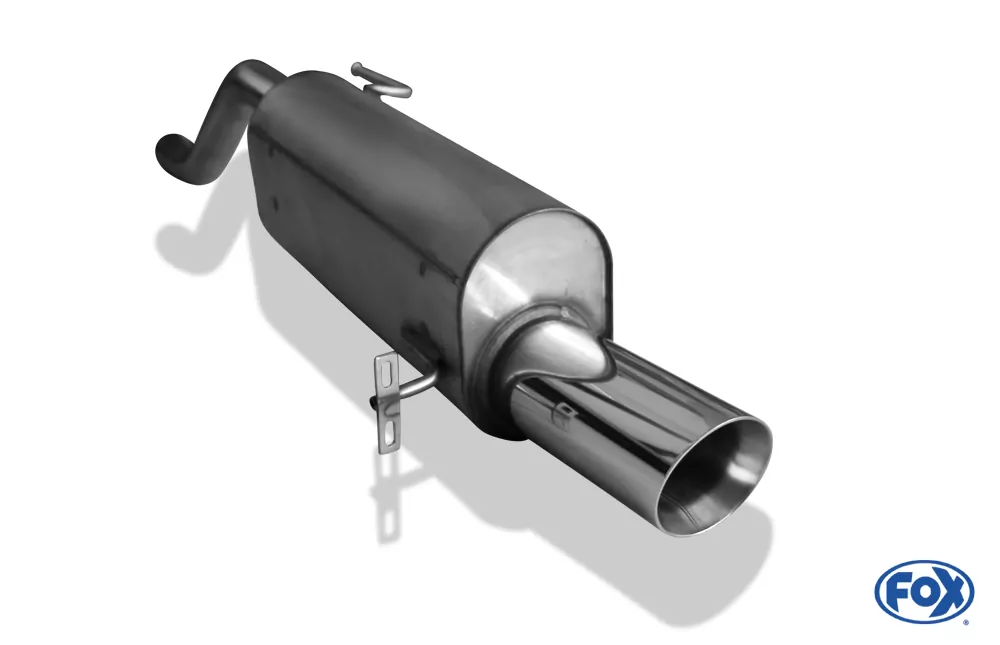 Opel Corsa E  Endschalldämpfer - 1x100 Typ 25