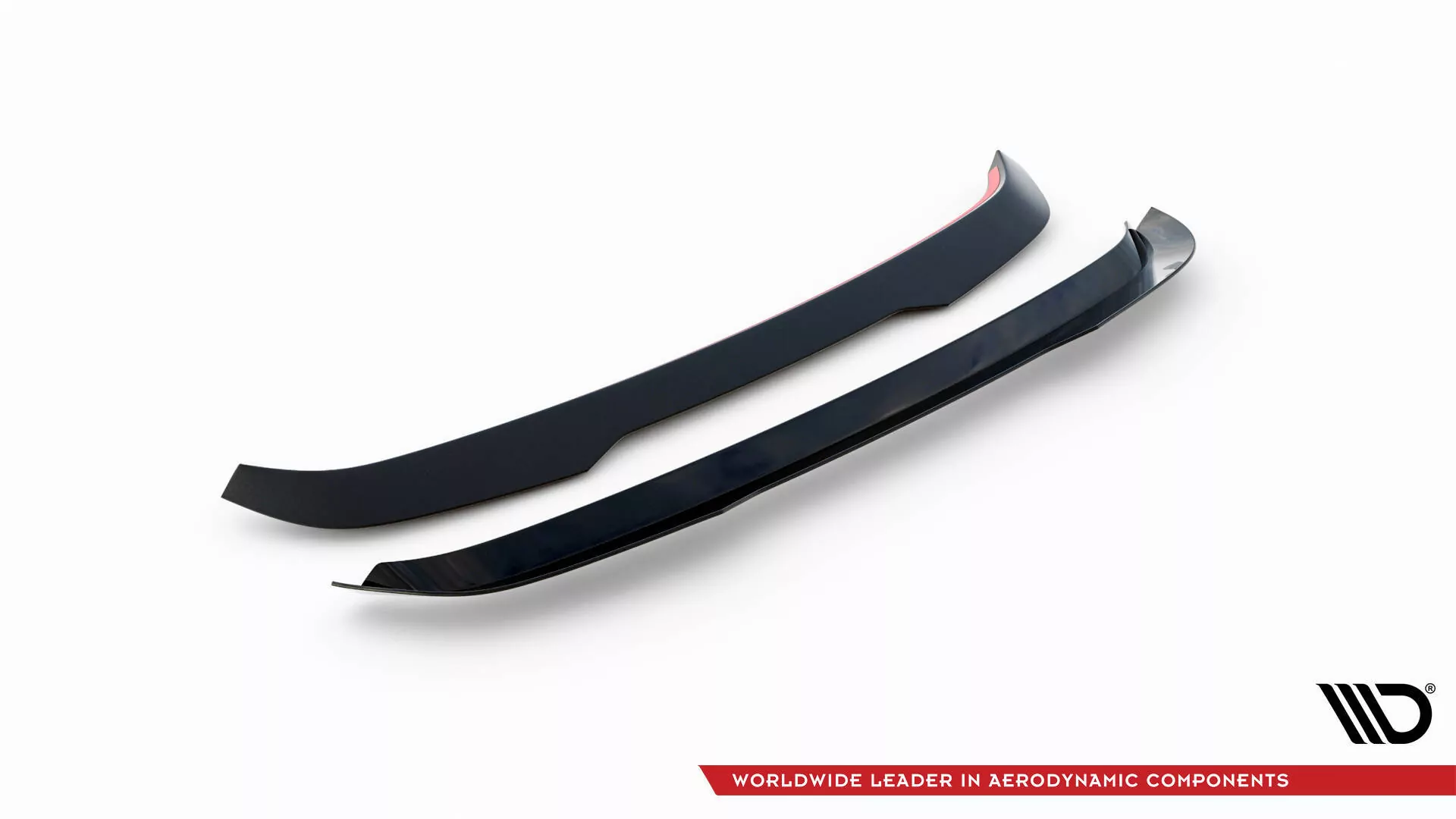 Spoiler CAP Für Opel Corsa F ( Mk6) Schwarz Hochglanz