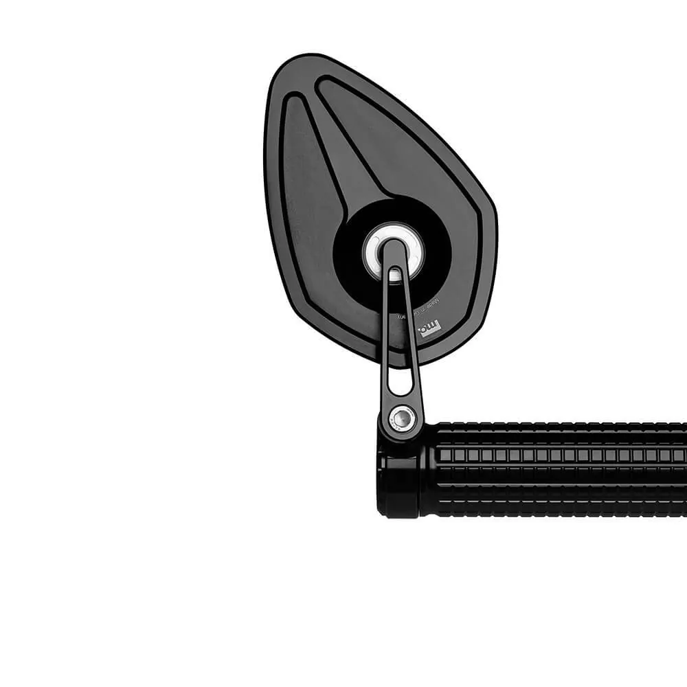 MOTOGADGET Mo.View Sport 60 Flip, Handlebar End Mirror For 7/8 And 1 inch Handlebars (1pc)
