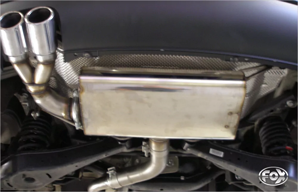 VW Golf V GTI/ GTD  Endschalldämpfer  - 2x76 Typ 17