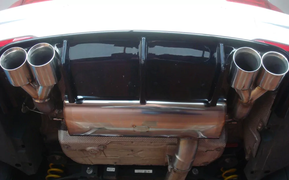 Friedrich 90mm Anlage, BMW 3er F30/F31 Lim/Touring für 335ix  4er F32/F33  435ix, 225/240/250kW Allrad