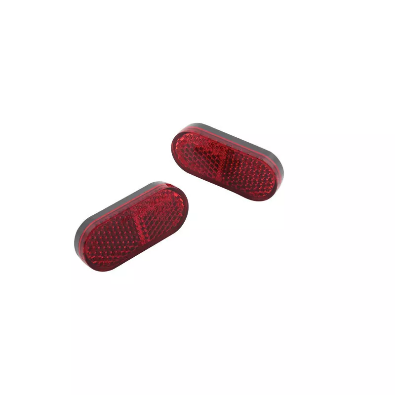 SHIN YO Rückstrahler, rot, mit selbstklebender Folie E-geprüft