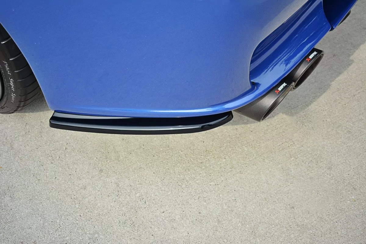 Heck Ansatz Flaps Diffusor Passend Für Diffusor Passend Für ALFA ROMEO 156 GTA SW Schwarz Hochglanz Schwarz Hochglanz