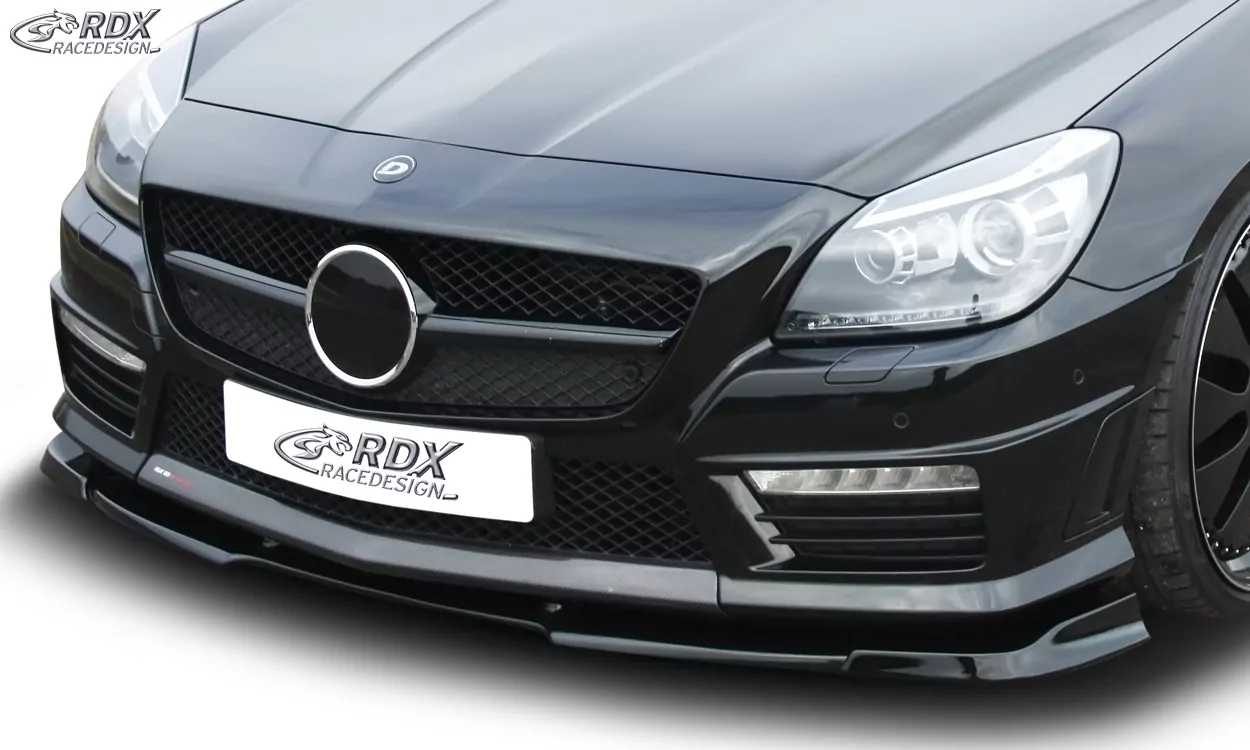 RDX Frontspoiler VARIO-X für MERCEDES SLK 55 AMG R172 AMG (Passend an AMG bzw. Fahrzeuge mit AMG Frontstoßstange) Frontlippe Front Ansatz Vorne Spoilerlippe