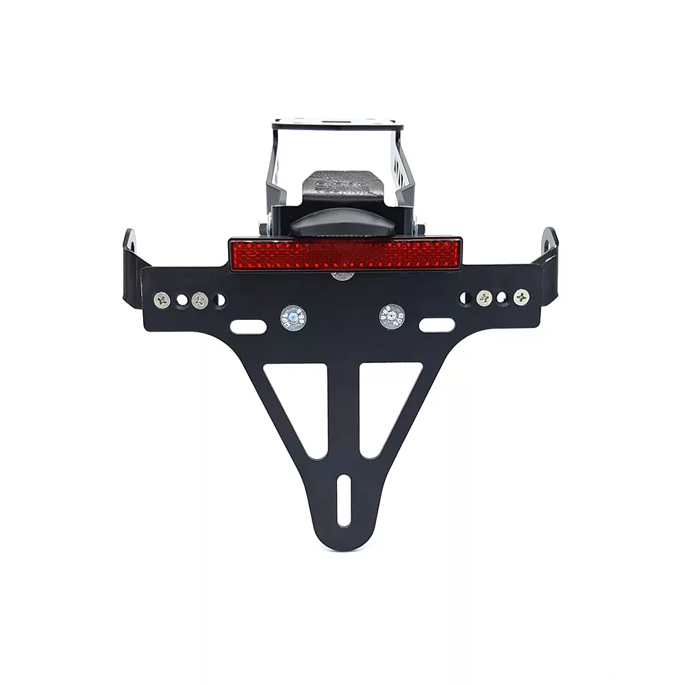 alpha Technik Kennzeichenhalter für Kawasaki Z650 und Ninja 650 ab Modelljahr 2017-